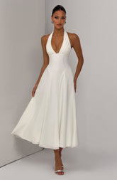Hayden Midi Dress - Ivory