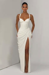Elara Maxi Dress - Ivory