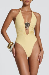 Joni Swimsuit - Lemon