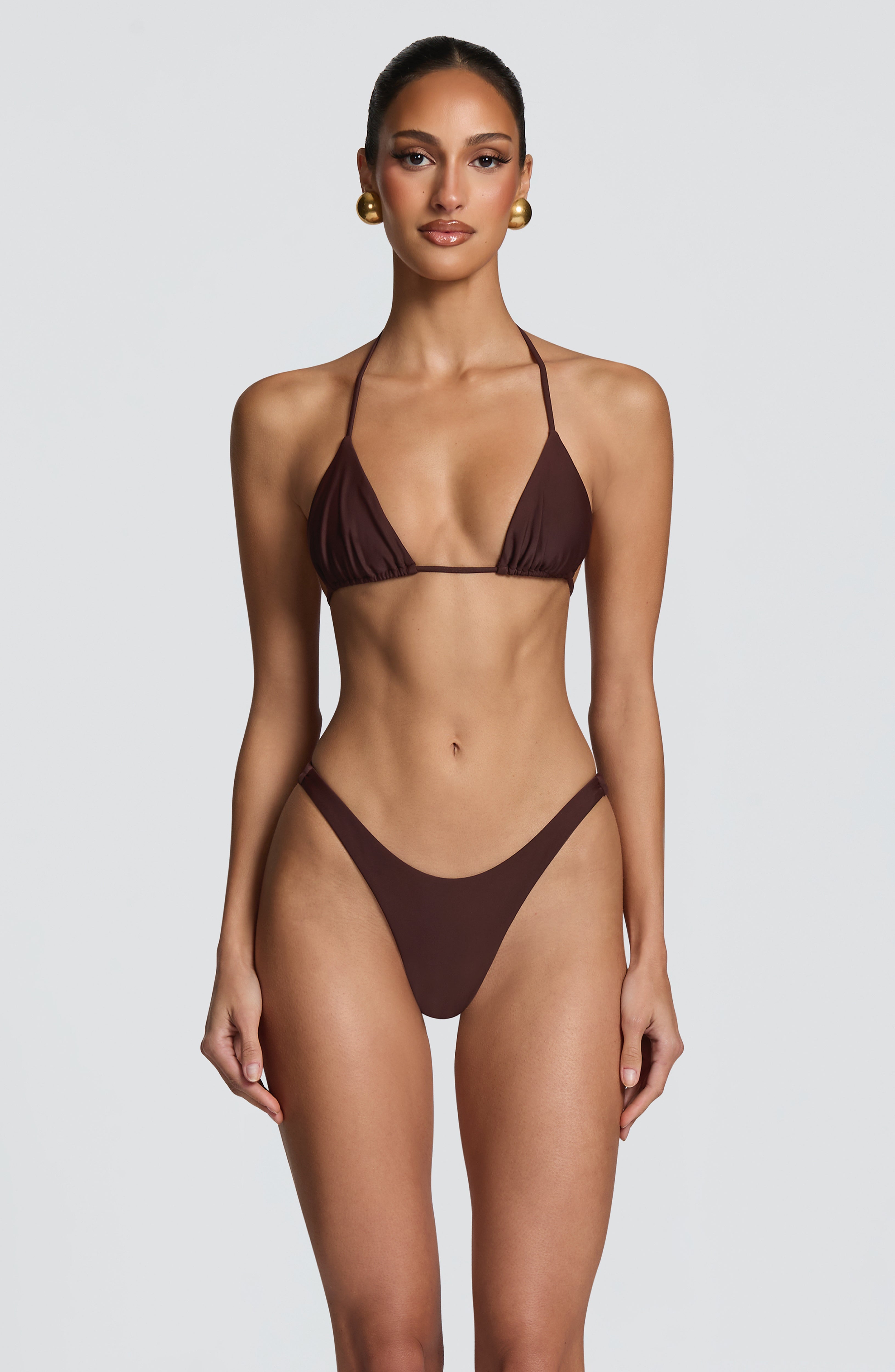 Jodie Bikini Bottom - Plum Brown